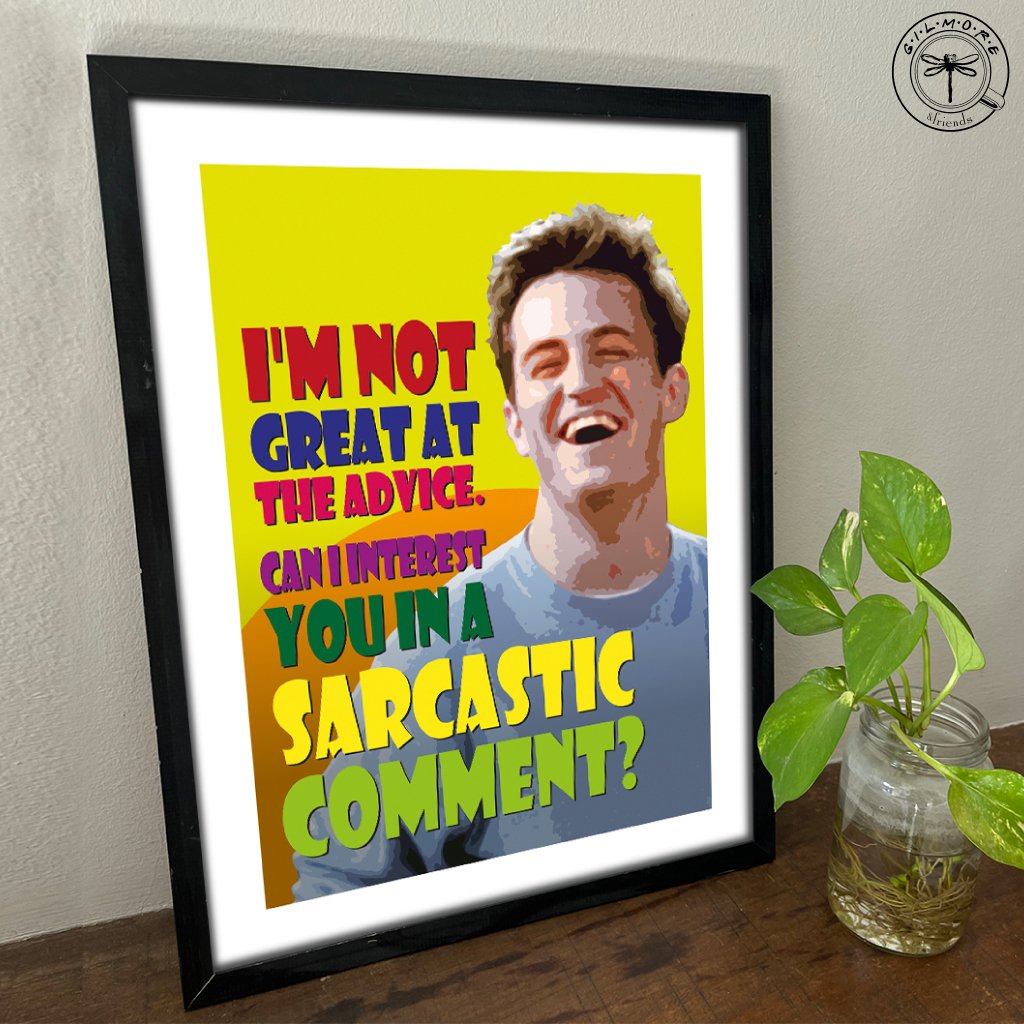 Cuadro - Chandler - Sarcastic comment