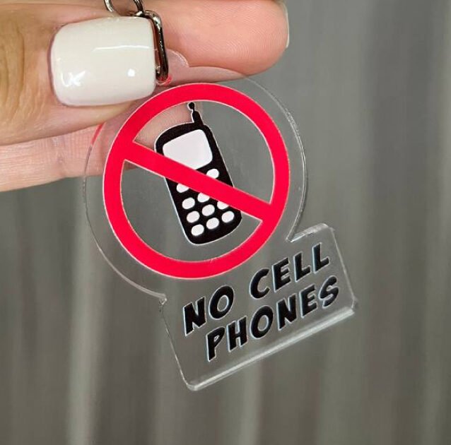 Llavero - NO CELL PHONES - GIlmore Girls
