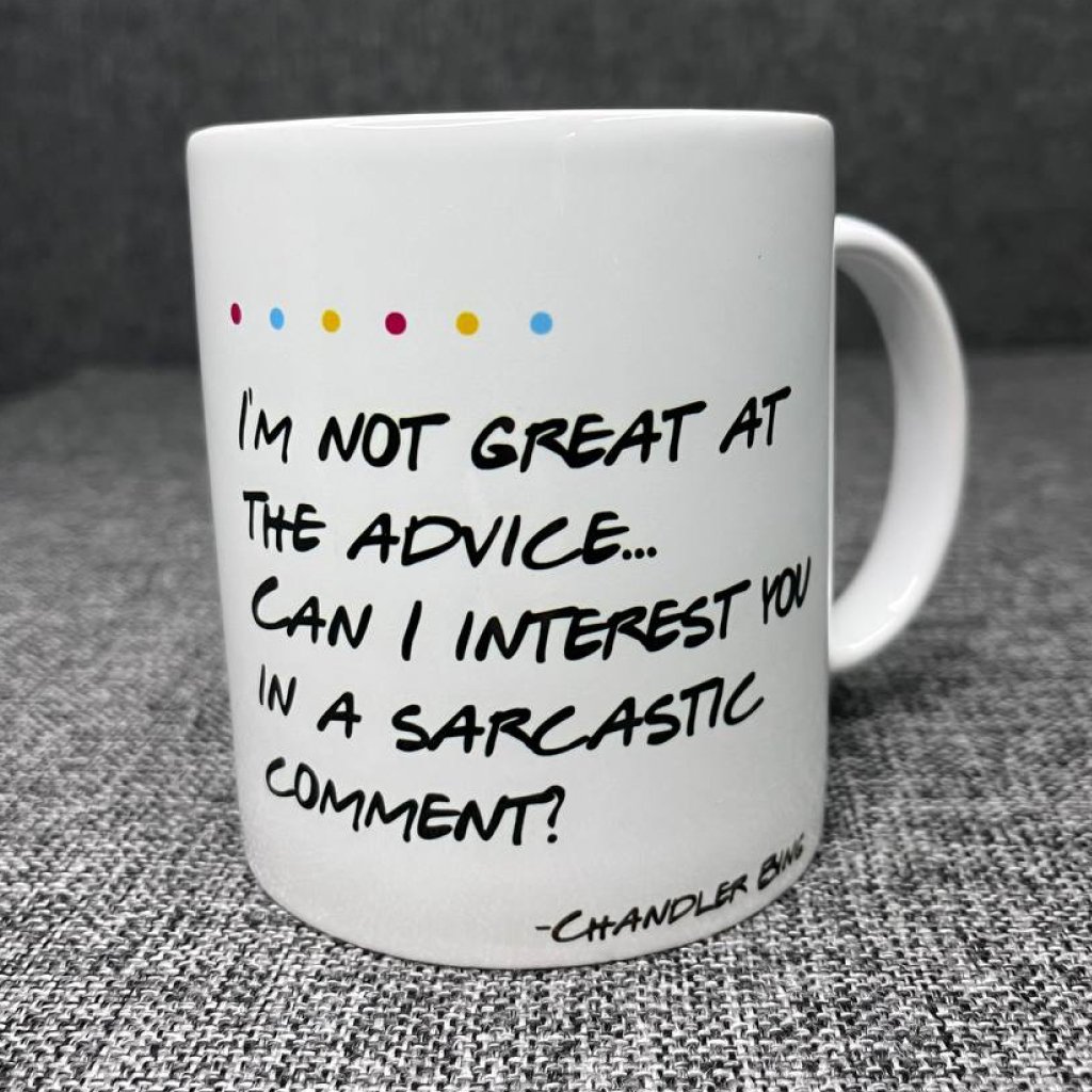 Taza de cerámica - Chandler Bing - Friends